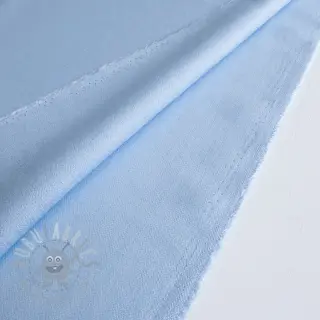 Viskos med lin BUBBLY light old blue