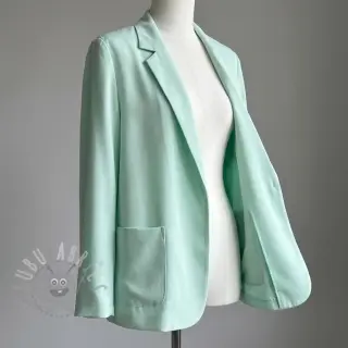 Viskos med lin BUBBLY misty jade