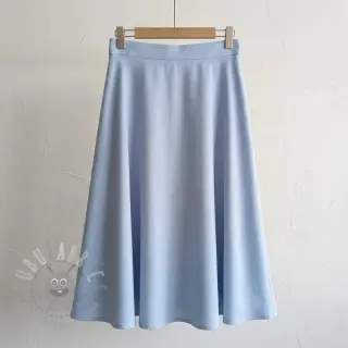 Viskos med lin BUBBLY light old blue