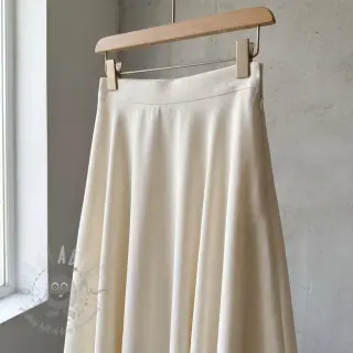 Viskos med lin BUBBLY off white