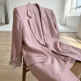 Viskos med lin BUBBLY lilac