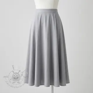 Viskos med lin BUBBLY light grey