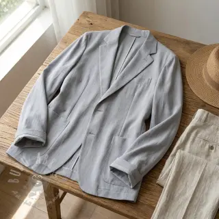 Viskos med lin BUBBLY light grey