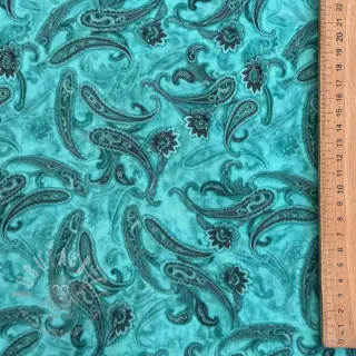 Viskos RAYON POPLIN Paisley design C