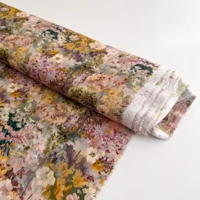 Viskos RAYON POPLIN Blossoms design B