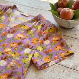 Viskos RAYON POPLIN Fruity design C
