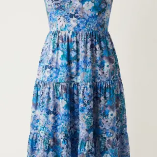 Viskóza RAYON POPLIN Blossoms design C