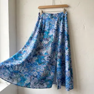 Viskos RAYON POPLIN Blossoms design C