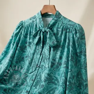 Viskos RAYON POPLIN Paisley design C