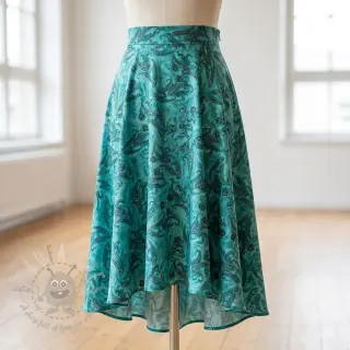 Viskos RAYON POPLIN Paisley design C