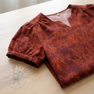 Viskos RAYON POPLIN Flow design B