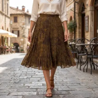 Viskos RAYON POPLIN Flow design A