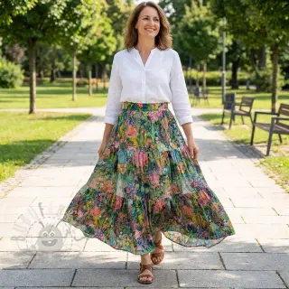 Viskos RAYON POPLIN Eve design B