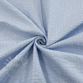 Bomullstyg BUBBLE dusty blue