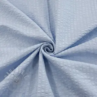 Bomullstyg BUBBLE dusty blue