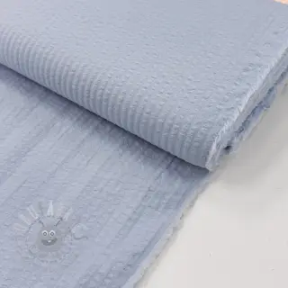 Bomullstyg BUBBLE dusty blue