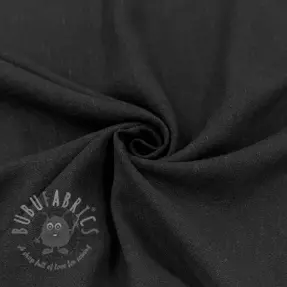 Viskos med lin WASHED black