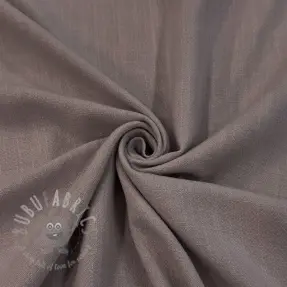 Viskos med lin WASHED taupe
