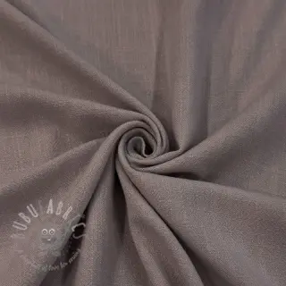 Viskos med lin WASHED taupe