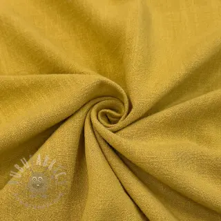Viskos med lin WASHED ochre