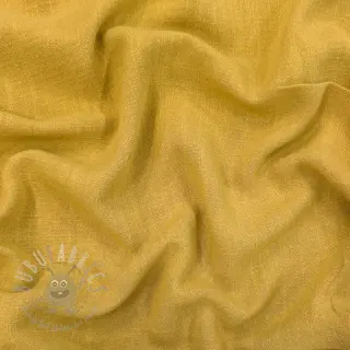 Viskos med lin WASHED ochre