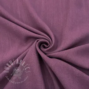 Viskos med lin WASHED mauve