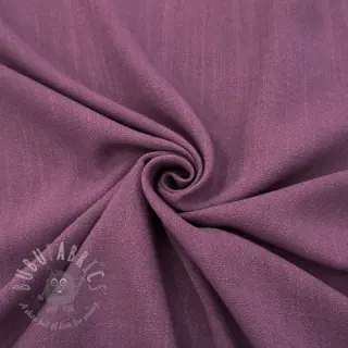 Viskos med lin WASHED mauve