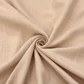 Viskóza s ľanom WASHED beige
