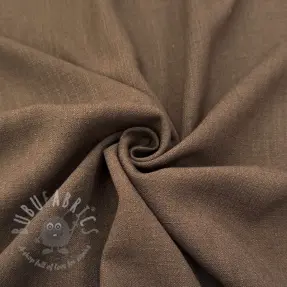 Viskos med lin WASHED light brown