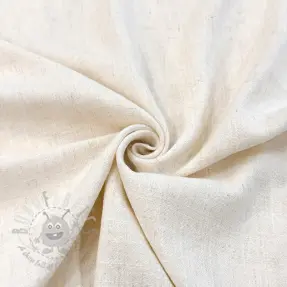Viskos med lin WASHED light beige