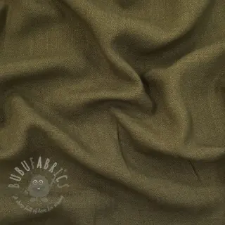 Viskos med lin WASHED olive