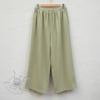 Viskos med lin WASHED light lime