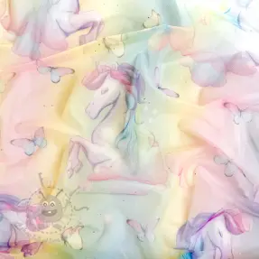 Tyll till TUTU-kjol Glitter unicorn