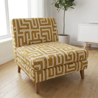 Dekoračná látka RAFFIA ocre