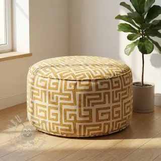 Dekorationstyg RAFFIA ocre
