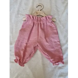 Dvojitá gázovina/mušelín soft rose