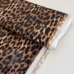 Viskos RADIANCE Wild skin brown digital print