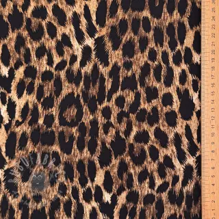 Viskos RADIANCE Wild skin brown digital print