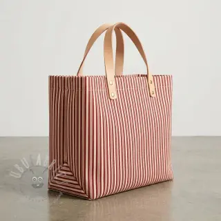 Dekorationstyg Linenlook Classic Stripe Scene