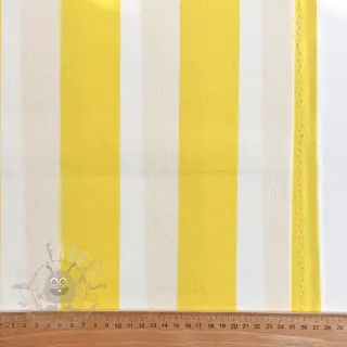 Dekorationstyg OUTDOOR PREMIUM Stripe yellow