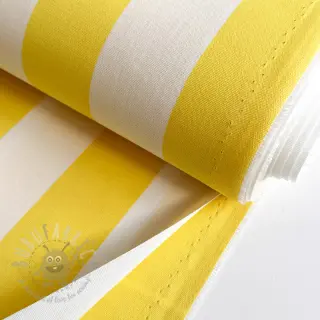 Dekorationstyg OUTDOOR PREMIUM Stripe yellow