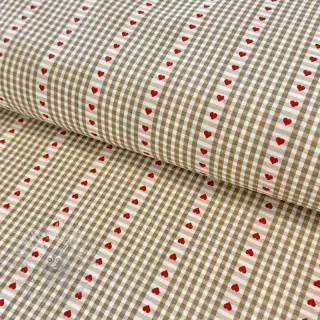 Bomullstyg COSY ficelle
