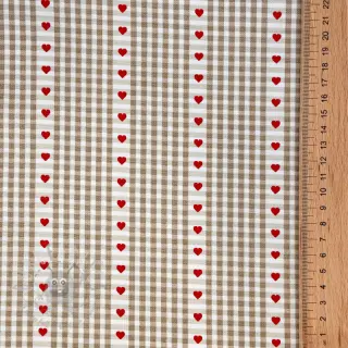 Bomullstyg COSY ficelle