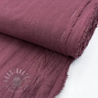Förtvättat lin STONEWASHED PREMIUM bordeaux
