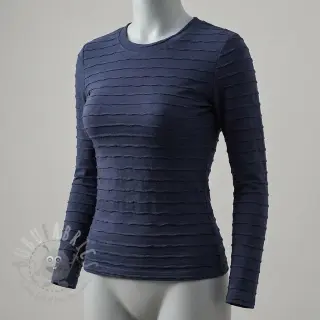 Jersey RUFFLES navy