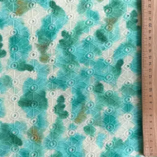 Bavlnená látka EMBROIDERY Paint brush design B