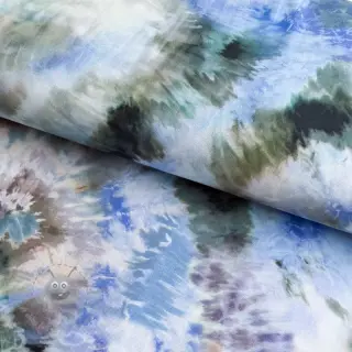 Viskos TWILL Messy TIE DYE design C
