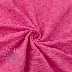 Bomullstyg SMOGGED EMBROIDERY fuchsia