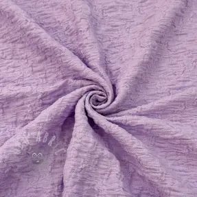 Bomullstyg SMOGGED EMBROIDERY purple