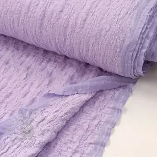 Bomullstyg SMOGGED EMBROIDERY purple